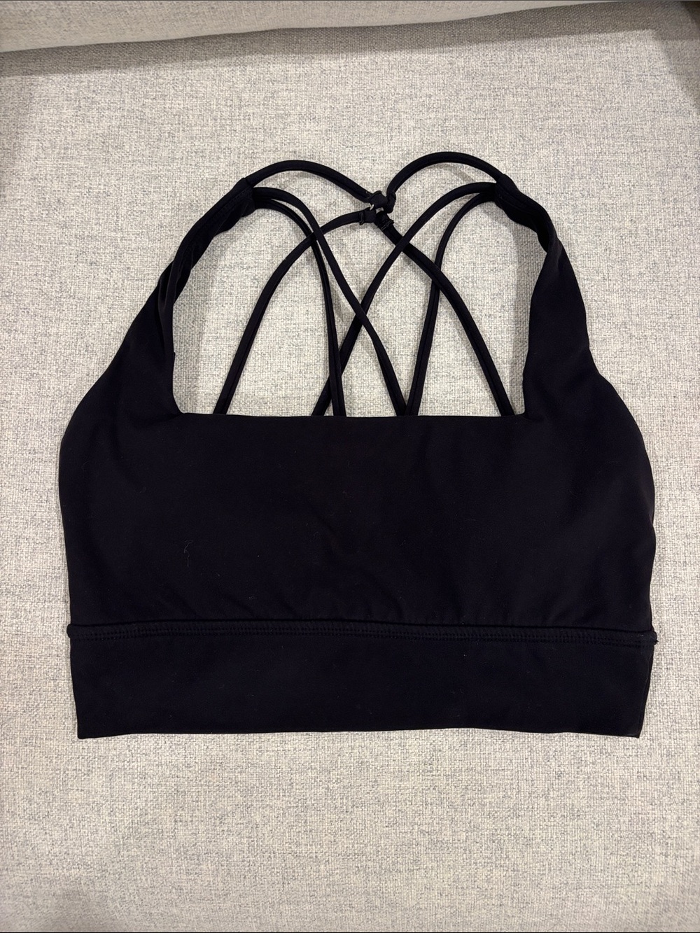 Buff Bunny Black Strappy Sports Bra